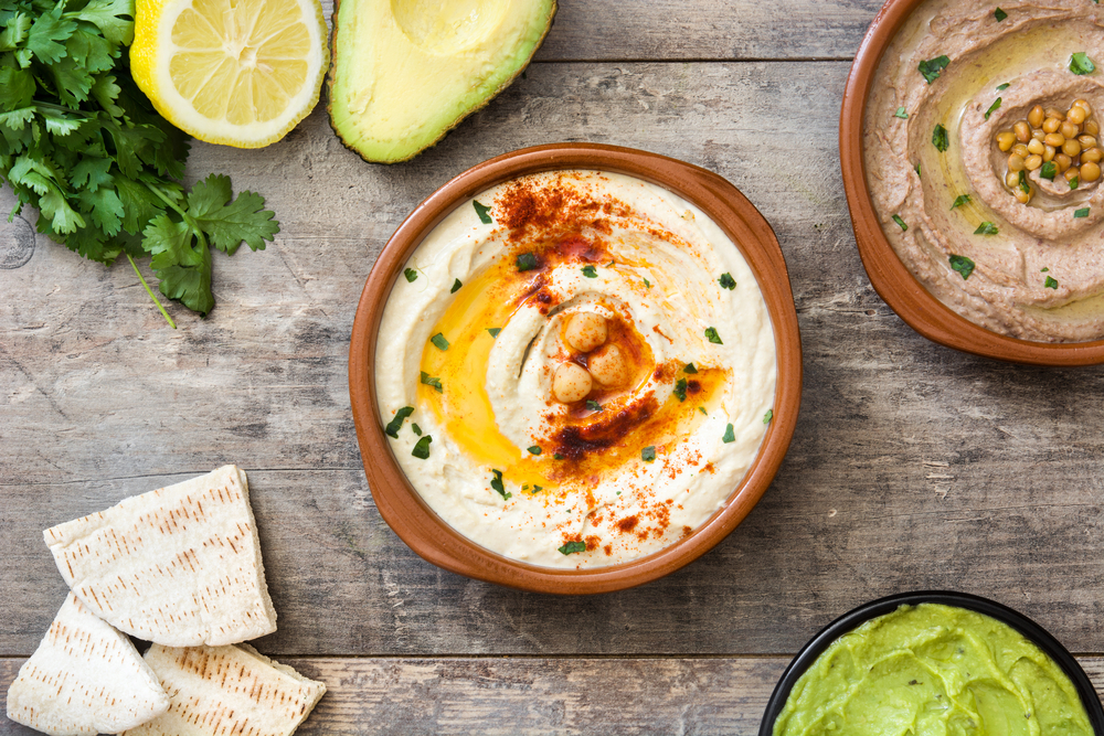 Picture of hummus.